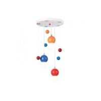 Kids Pendant 3xE27 Multicolor