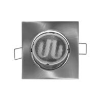 Spotlight Square GU10 Nickel Matt