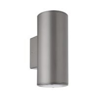 Wall Spot up/down plast.GU10 grey ip65