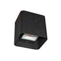 Wall Square 2x3w up-down Black
