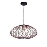 Pendant 1xE27 Rust Copper